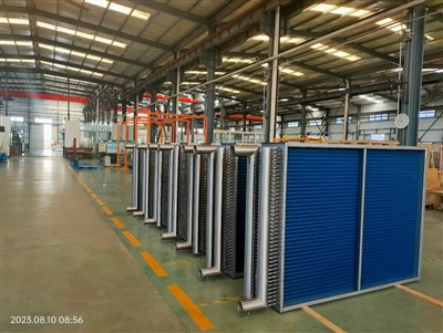 Finrørsveksler til hvid røgbehandling